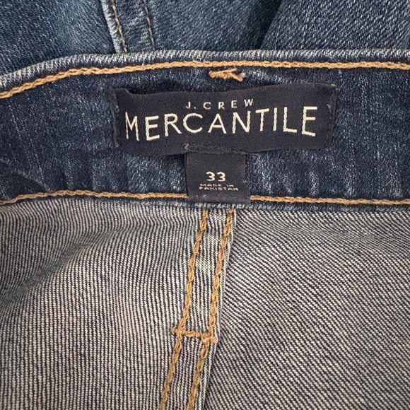 J. Crew High-rise Denim Cutoff Short - 33 - Picture 4 of 6